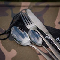 Fox Cookware Black Stainless Cutlery Set